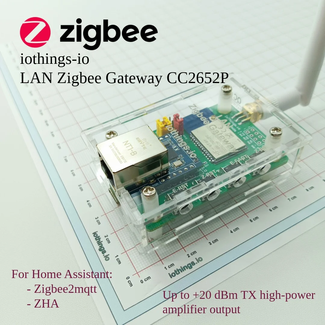 LAN Zigbee Coordinator Gateway ZC-04 (Ethernet + USB-C)
